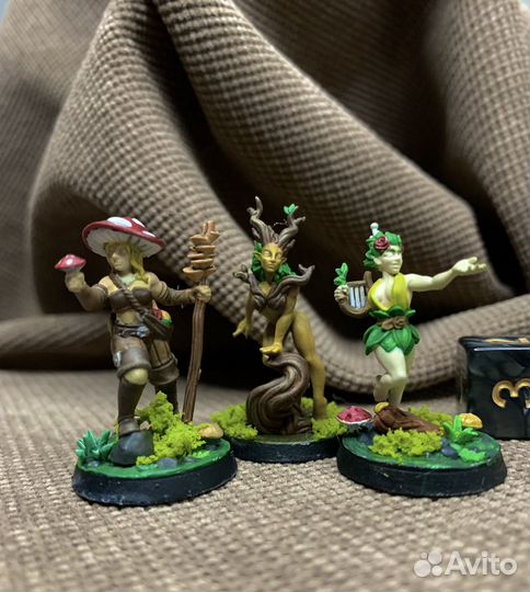 DnD миниатюры (стражи леса)