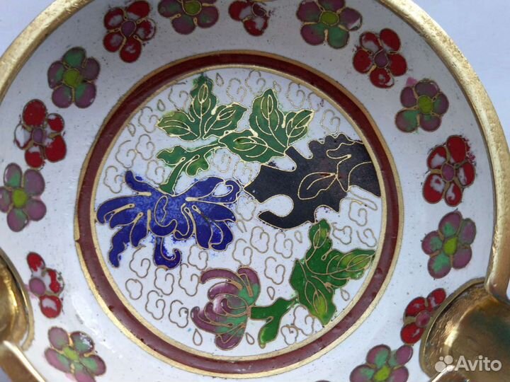 Клуазоне пепельница