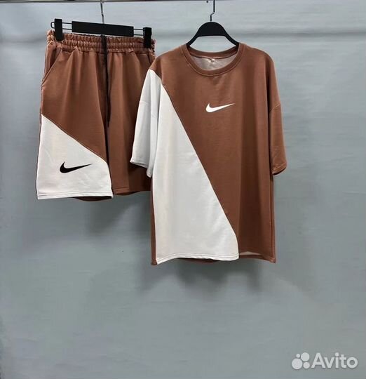 Костюм шорты и футболка мужской Nike