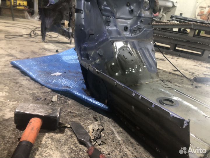 Лонжерон левый тойота королла ае100