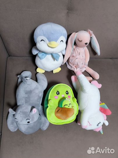 Мягкие игрушки пакетом