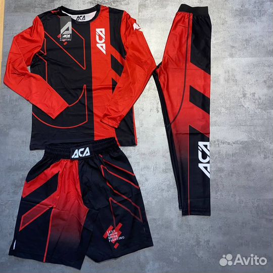 Комплект 3 в 1 ACA blue red white