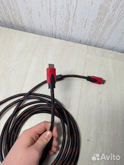 Кабель в оплеттке hdmi