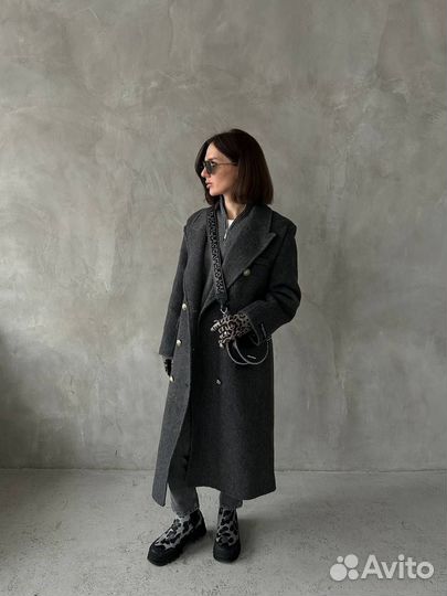 Пальто женское шерстяное