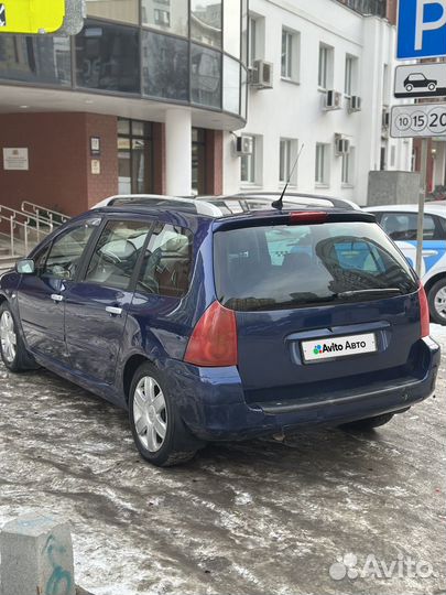 Peugeot 307 2.0 AT, 2003, 280 000 км