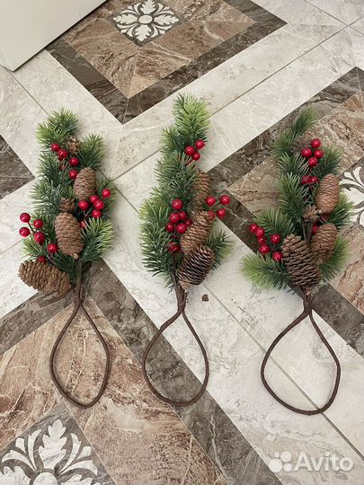 Декоративные веточки 3 шт