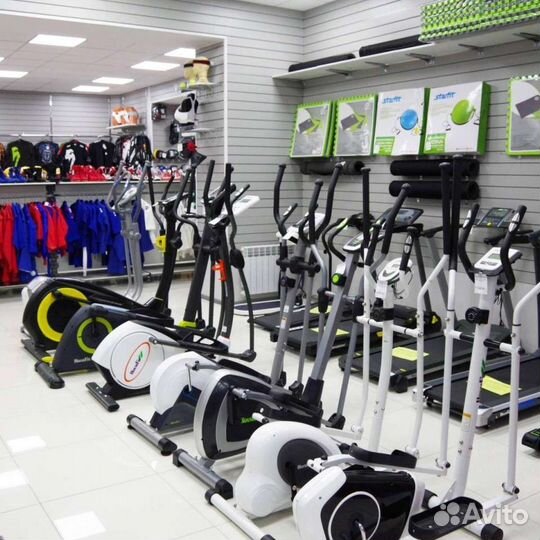 Батут, тренажёры