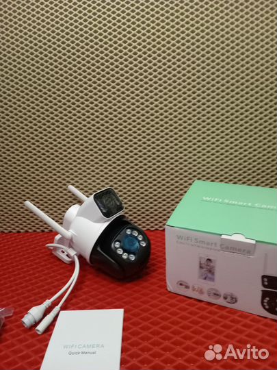 WiFi камера Видеонаблюдения (2 Объектива)