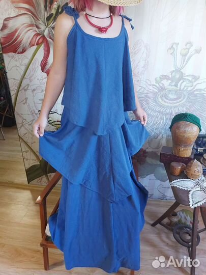 Сарафан винтаж Англия 46 р