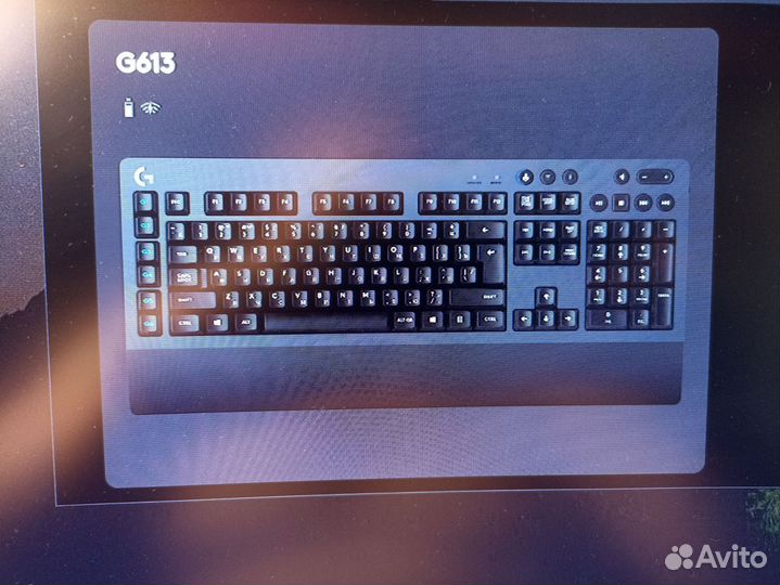 Беспроводная механическая клавиатура Logitech g613