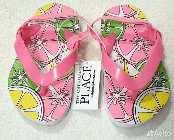 Шлепки сланцы детские