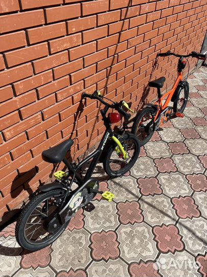 2 велосипеда для двойни