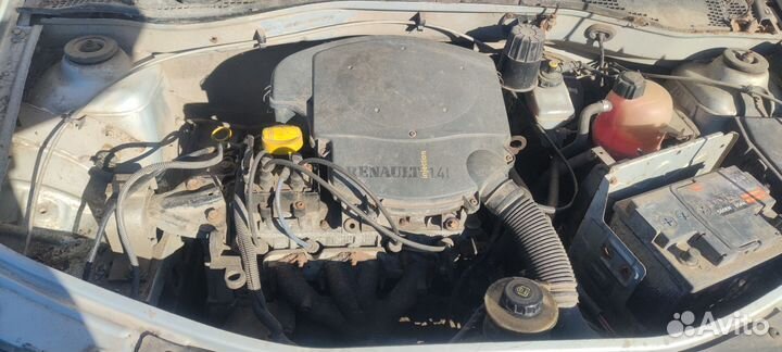 Разбор renault logan 1 1.4 МКПП