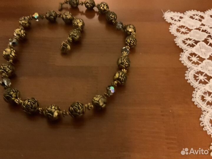 Ожерелье винтаж ручная работа