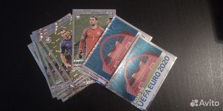 Наклейки панини дорога на евро 2020