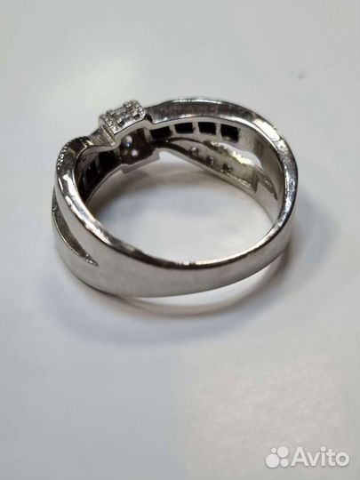 Серебряное кольцо, 925 пробы