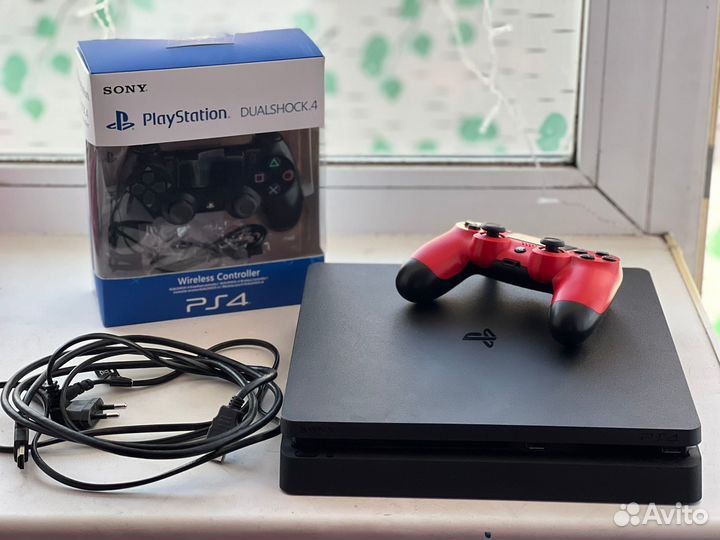 Ps4 Slim 1tb прошитая с играми