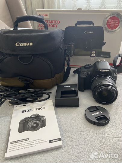 Фотоаппарат canon eos 1200d
