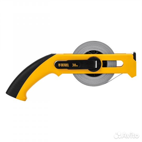 Рулетка геодезическая 30 м х 13 мм, открытый корпу