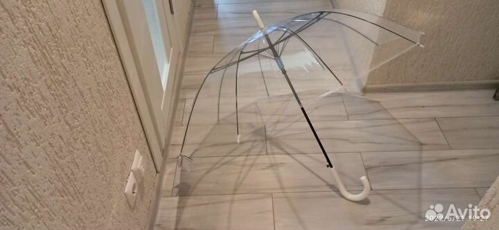 Зонт прозрачный новый
