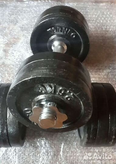 Гантели Torneo 35 кг