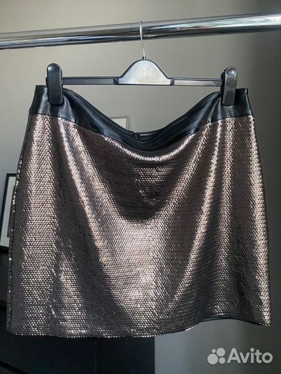 Mango Юбка мини в пайетках