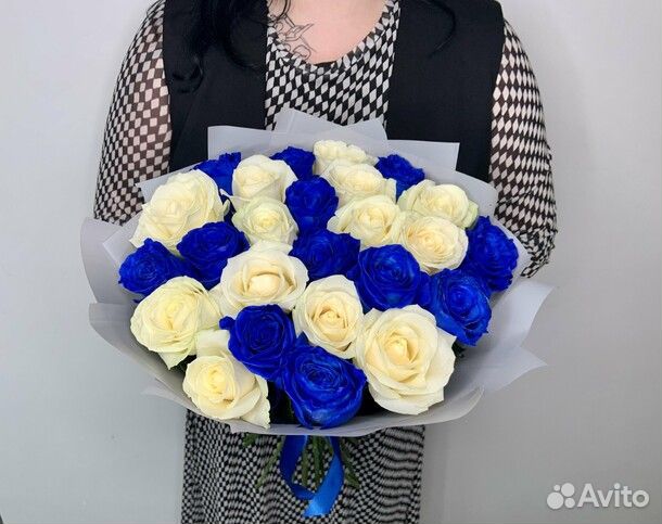 Синие розы Эквадор