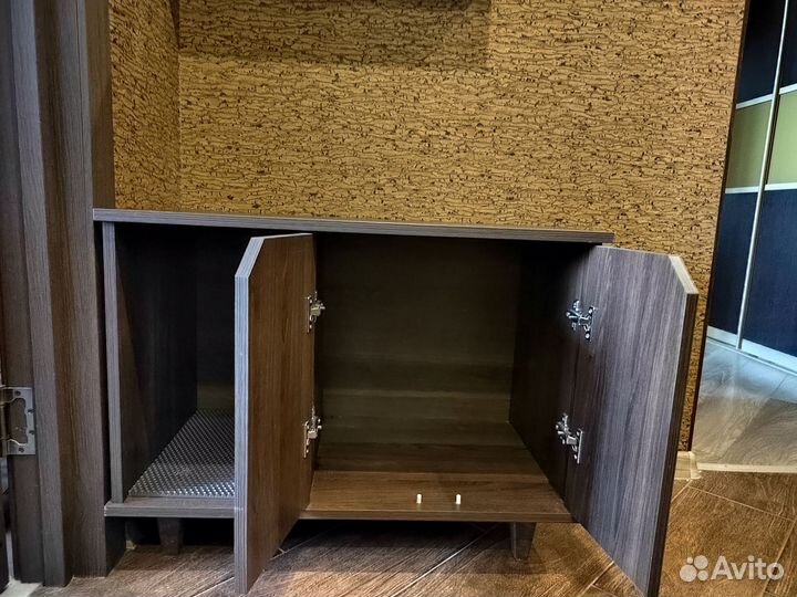 Тумба, закрытый туалет-домик для кота (для лотка)