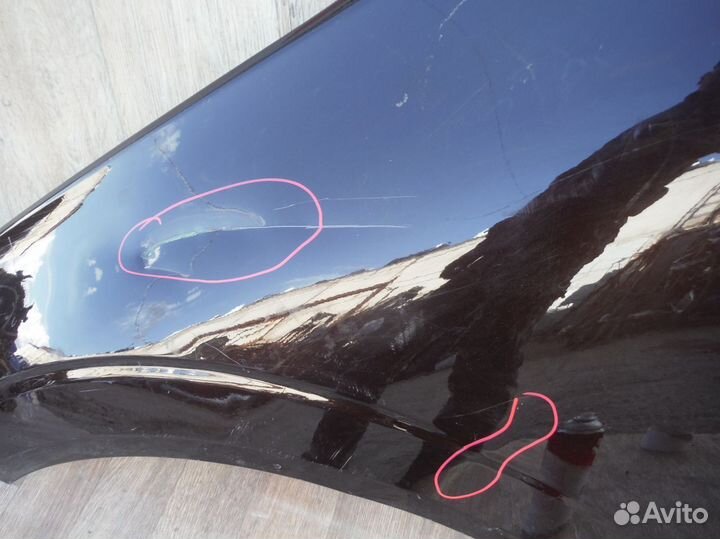 Крыло переднее левое (№21) Volvo XC60 2 2018