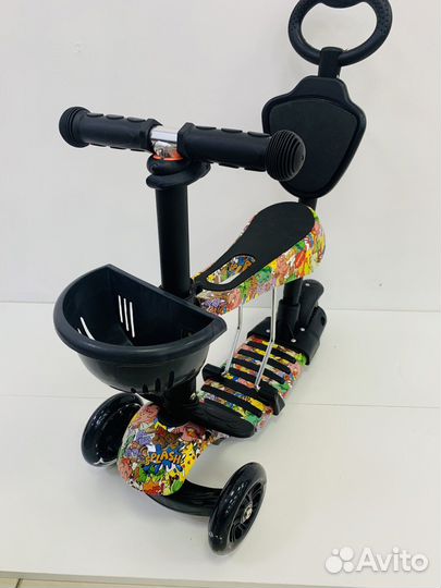 Самокат беговел 5 в 1