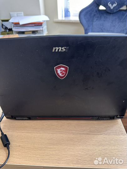Игровой ноутбук msi ms-16j9. 24гб озу, 1тб