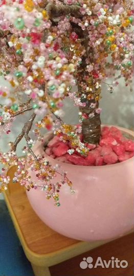 Деревья из бисера