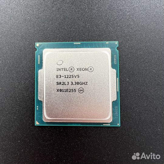 Процессор Intel Xeon E3-1225V5 LGA1151 4 x 3.3Ghz