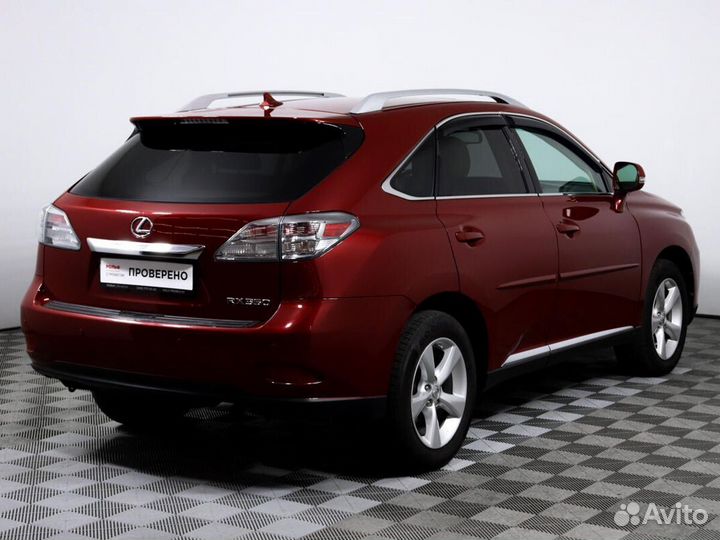 Lexus RX 3.5 AT, 2011, 125 002 км