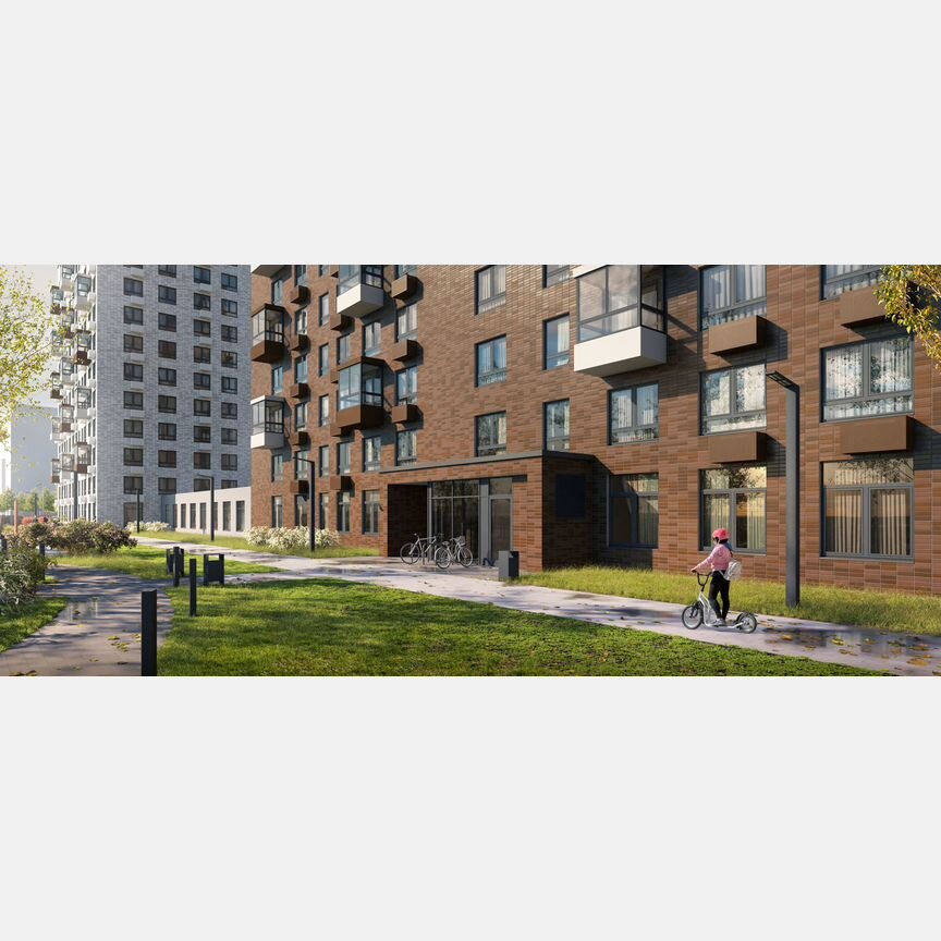 Квартира-студия, 25,6 м², 8/15 эт.