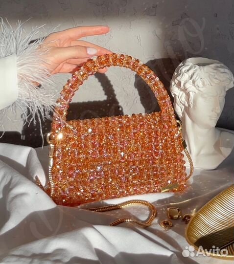 Сумочка хрустальная