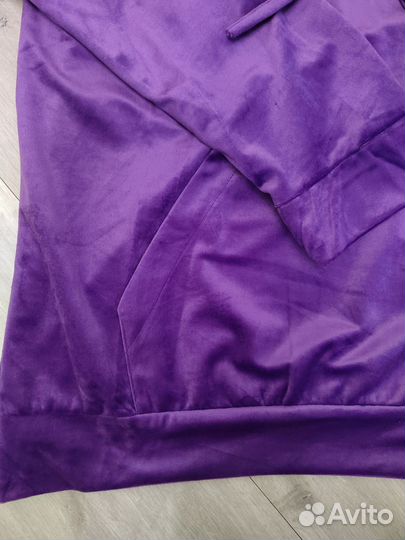 Велюровый спортивный костюм женский 44