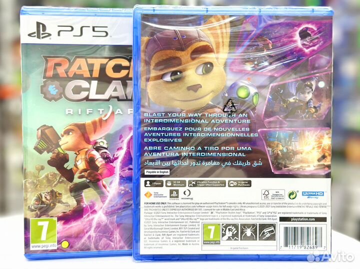 Ratchet and Clank Rift apart/Сквозь миры (PS5) NEW