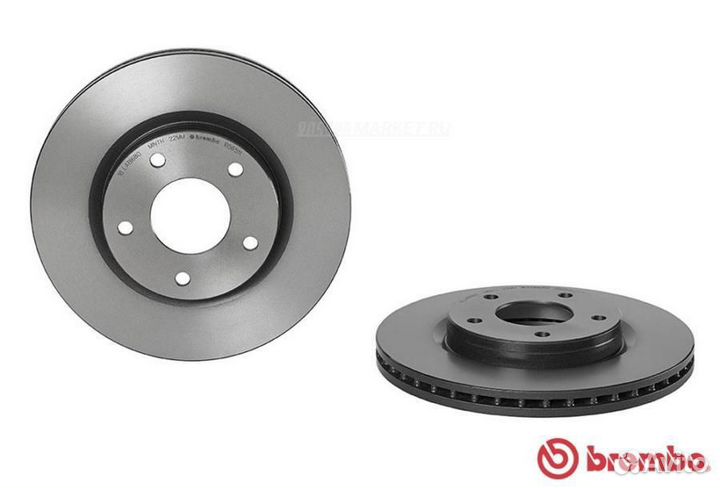 Brembo 09.B565.11 Диск тормозной UV Coated перед