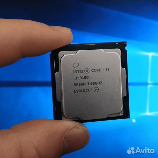 Процессор intel core i3 9100f