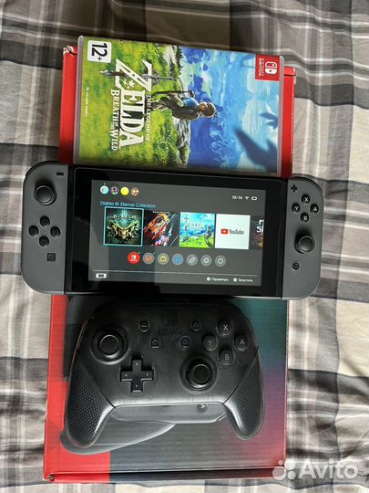 Nintendo switch, не прошитая