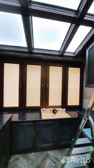 Рулонные шторы для кухни