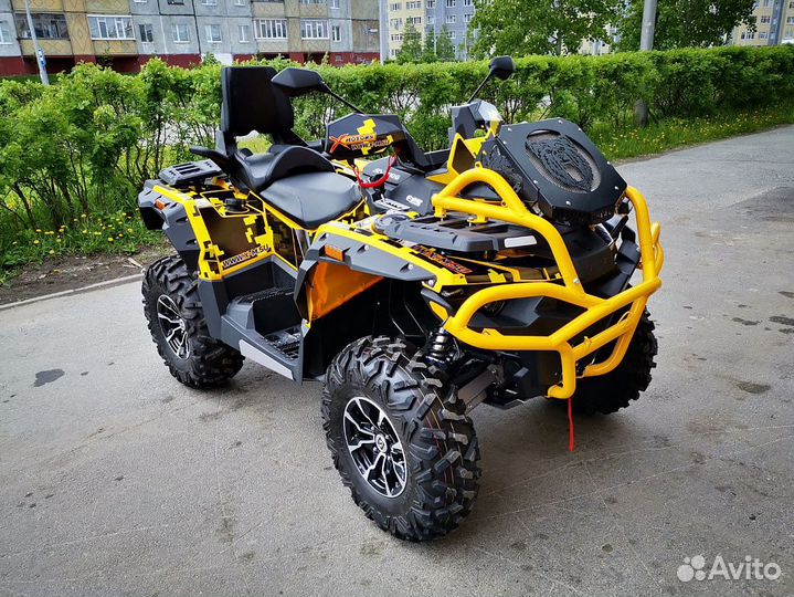 Stels ATV 650 guepard trophy черно-желтый