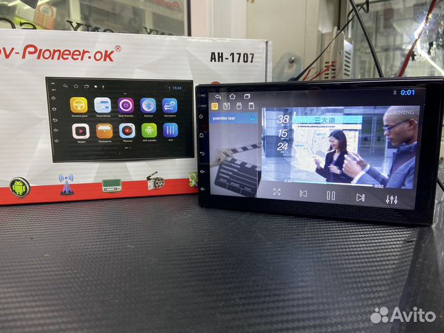 Магнитола 2din android 7’’ дюймов DV-PioneerOK