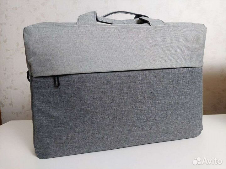 Новая сумка для ноутбука 15.6 серая