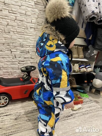 Зимний комбинезон на мальчика