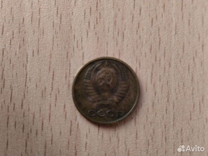 Монета 2 копейки 1974
