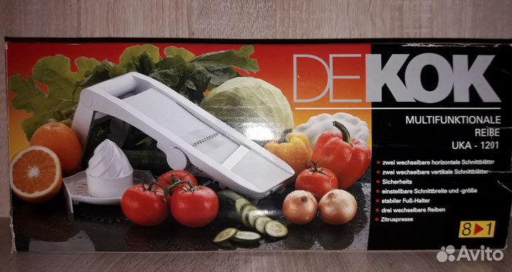 Терка универсальная Dekok UKA-1201