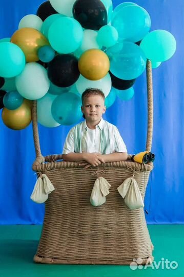 Воздушный шар корзина для фотоссии