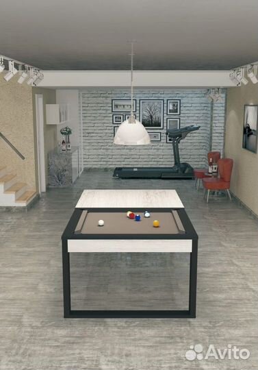Бильярд + стол